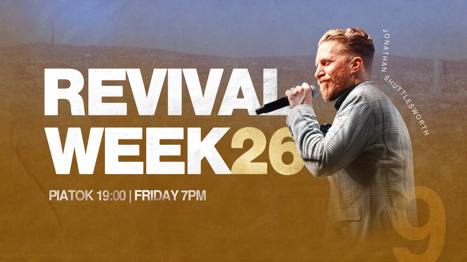 Revival Week 26 - Jonathan Shuttlesworth - Piatok večer - Centrum kresťanov