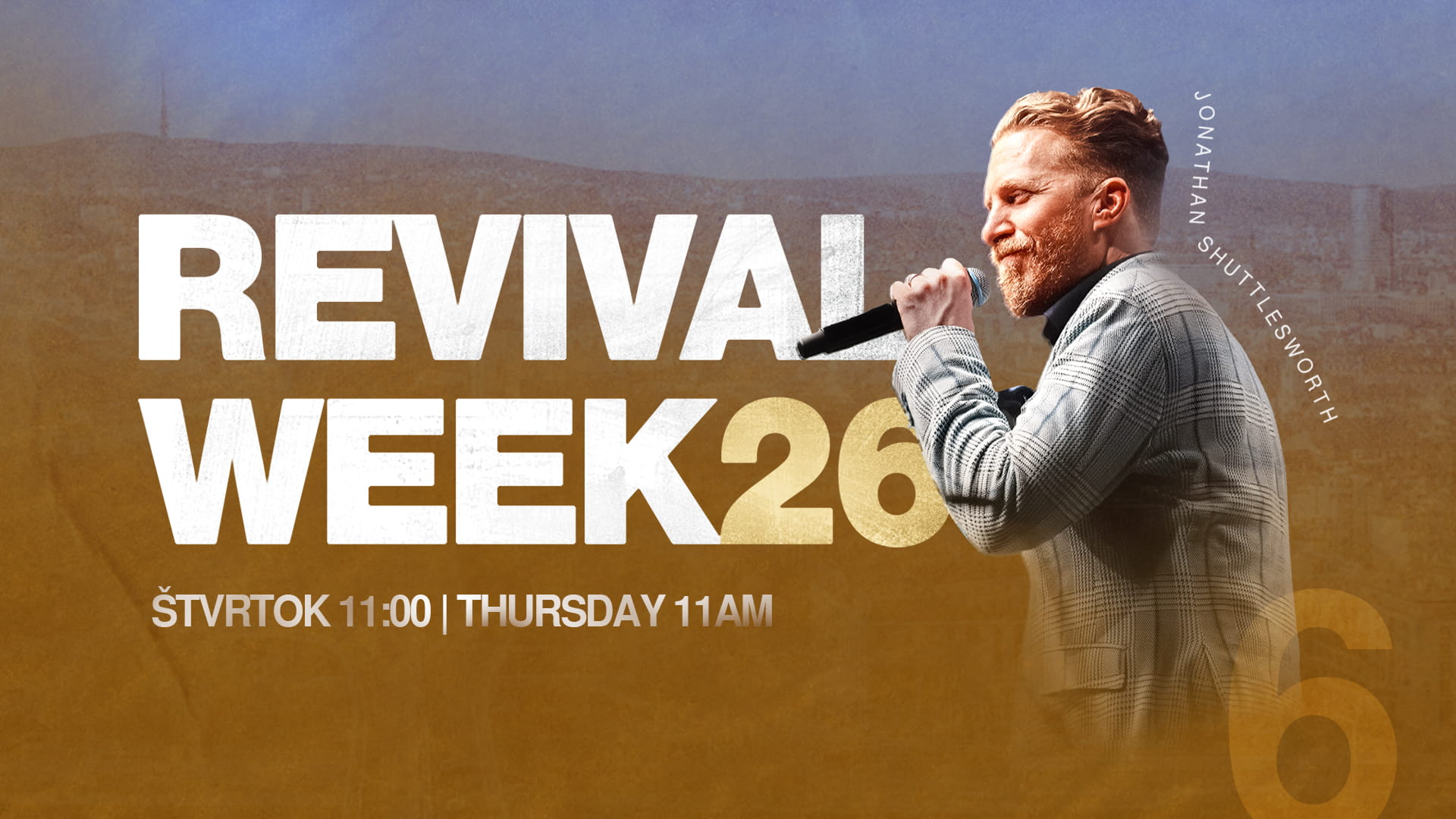 Revival Week 26 - Jonathan Shuttlesworth - Štvrtok ráno - Centrum kresťanov
